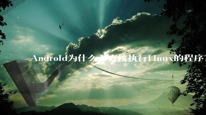Android为什么不直接执行Linux的程序？而是自己搞一套？