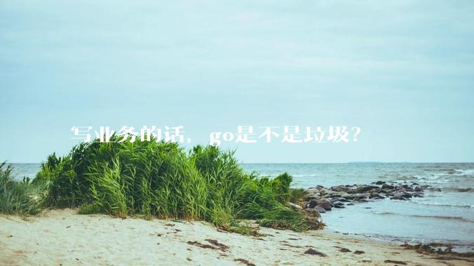 写业务的话，go是不是垃圾？