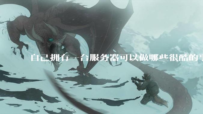 自己拥有一台服务器可以做哪些很酷的事情？
