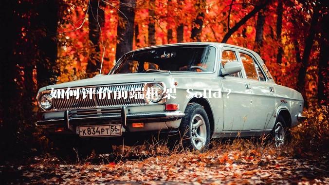 如何评价前端框架 Solid?