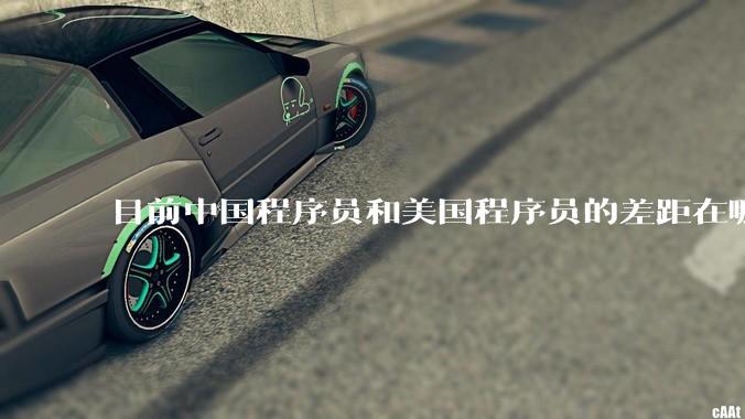 目前中国程序员和美国程序员的差距在哪里？
